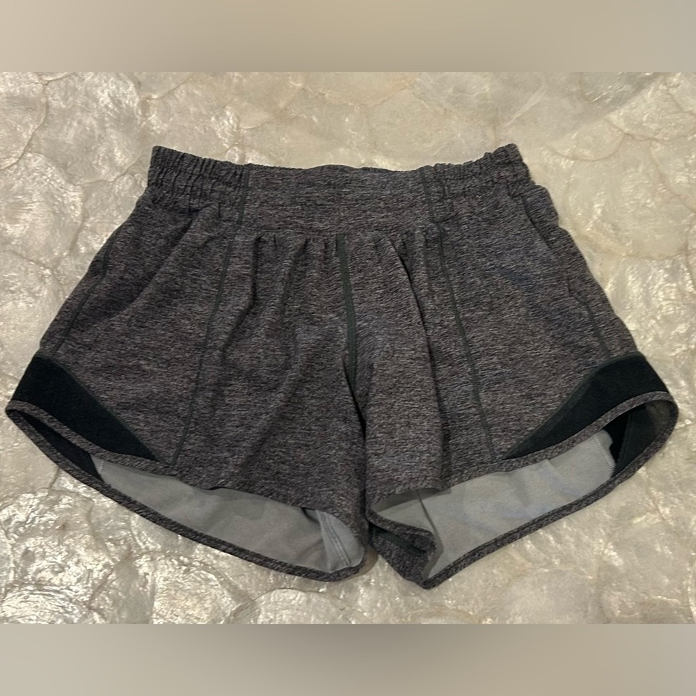 Lululemon Gray Hotty Hot Shorts
